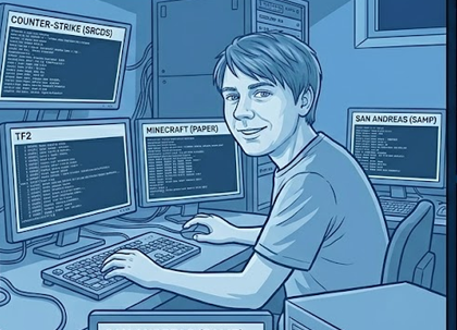 First game servers and Linux